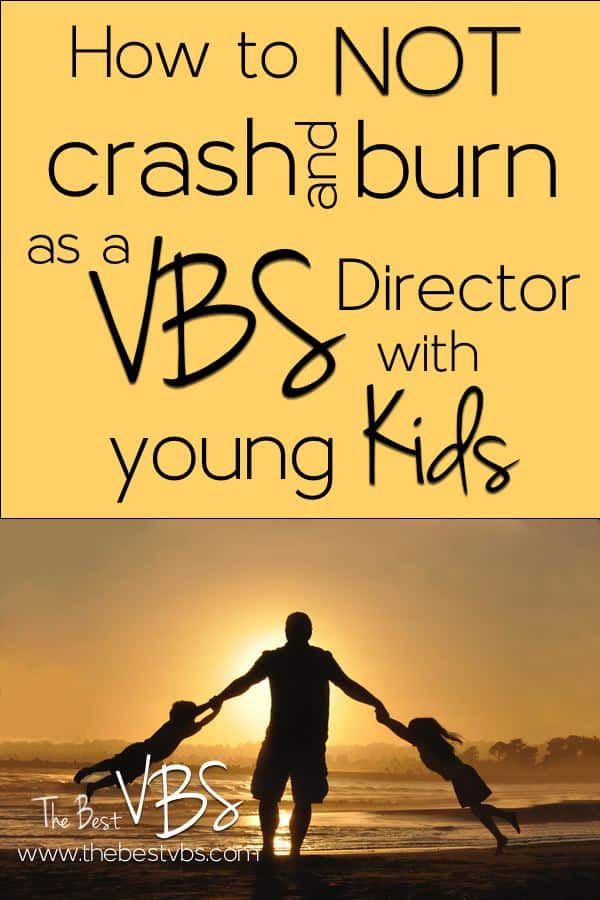 Being a VBS Director is hard, but exponentially harder with young kids.  Grab five ideas to help you balance VBS and parenting.